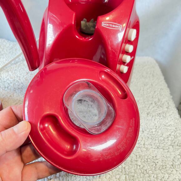 Back To Basics Smoothie Pro 600 Blender Drink Maker Dispenser Pulse Red Protein - Picture 14 of 16